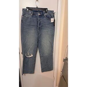 BLANKNYC THE BAXTER RIBCAGE STRAIGHT LEG WOMENS SZ 31 NWT